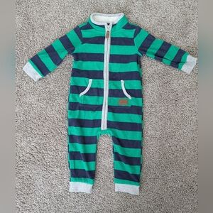Carter's Boy One piece Green/Navy Blue Size 12Months